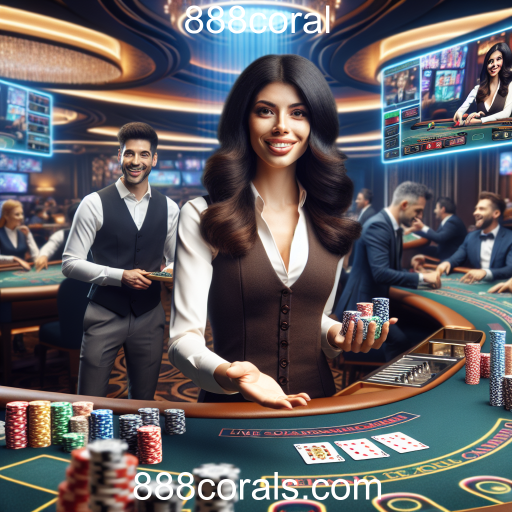 A Experiência do Casino Ao Vivo na 888coral